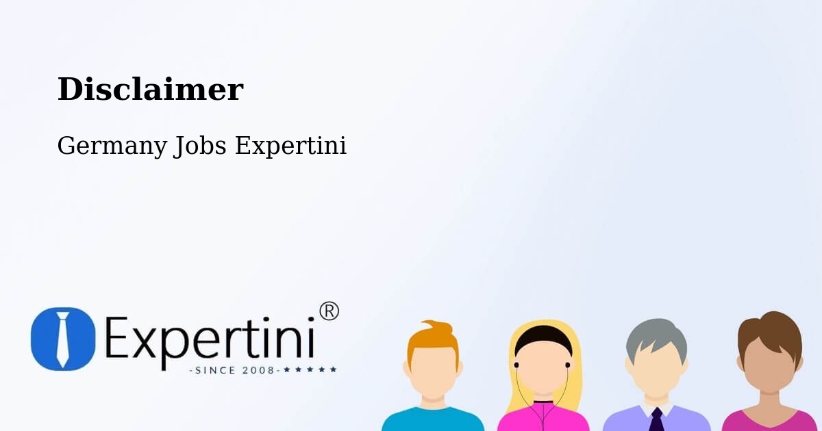 Disclaimer – Dorsten - Germany Jobs Expertini