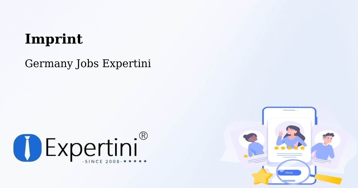 Imprint – Dorsten - Germany Jobs Expertini